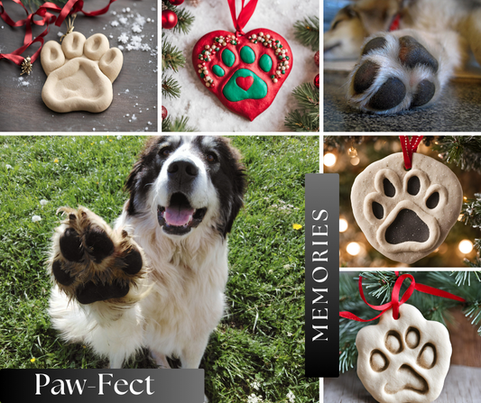 Holiday Memories: DIY Paw Print Ornaments