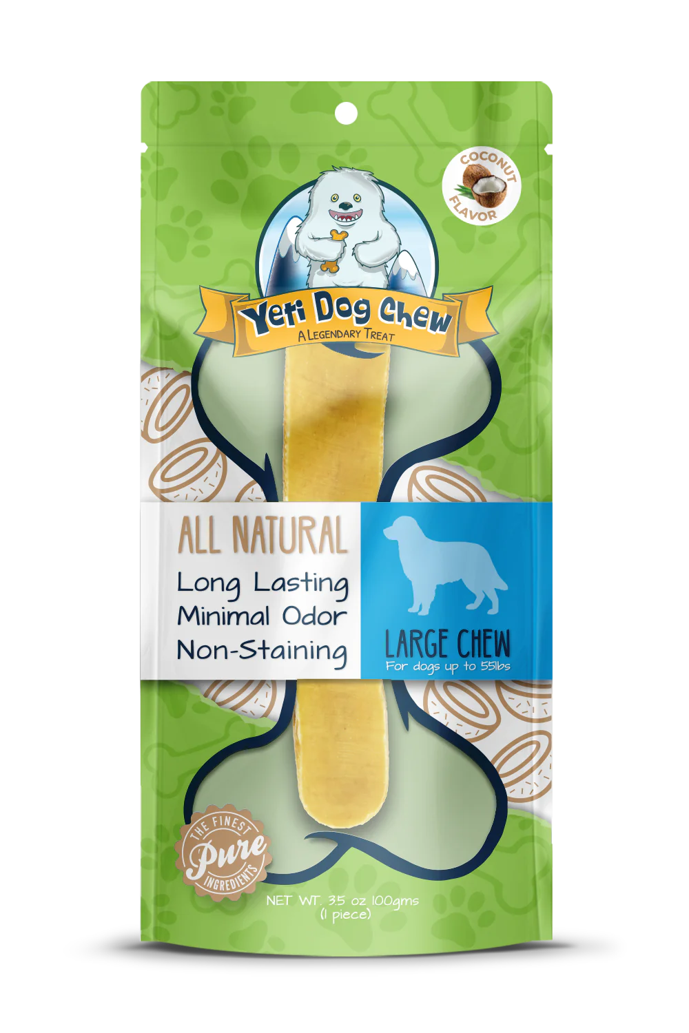Flavored Chews – Yeti Dog Chew
