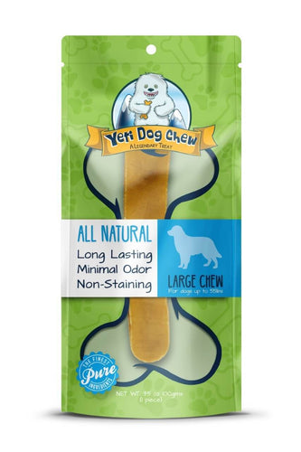 All natural and long lasting himalayan yak chews in large size 1 pc